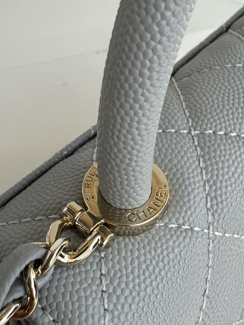 Ch**el top handle bags